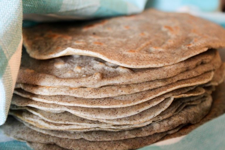 Grain-Free Tortilla Recipe + bonus info on the best pans to cook with!