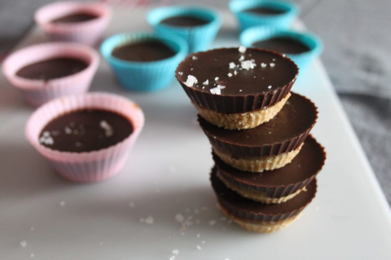 Millionaire Shortbread Cups (paleo and gluten-free)